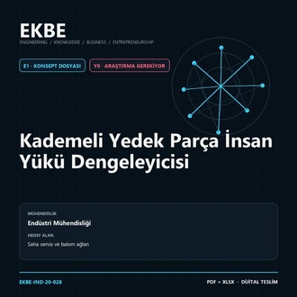 Kademeli Yedek Parça İnsan Yükü Dengeleyicisi