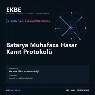 Batarya Muhafaza Hasar Kanıt Protokolü