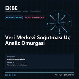 Veri Merkezi Soğutması Uç Analiz Omurgası