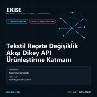 Tekstil Reçete Değişiklik Akışı Dikey API Ürünleştirme Katmanı