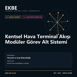 Kentsel Hava Terminal Akışı Modüler Görev Alt Sistemi