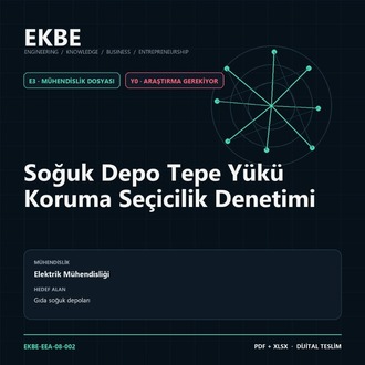 Soğuk Depo Tepe Yükü Koruma Seçicilik Denetimi