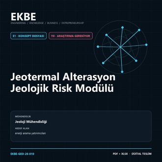 Jeotermal Alterasyon Jeolojik Risk Modülü