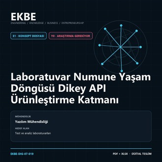 Laboratuvar Numune Yaşam Döngüsü Dikey API Ürünleştirme Katmanı