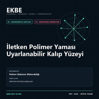 İletken Polimer Yaması Uyarlanabilir Kalıp Yüzeyi