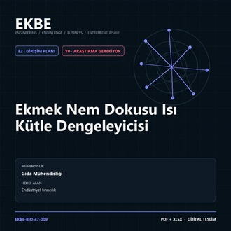 Ekmek Nem Dokusu Isı Kütle Dengeleyicisi