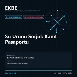 Su Ürünü Soğuk Kanıt Pasaportu