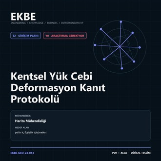 Kentsel Yük Cebi Deformasyon Kanıt Protokolü