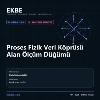 Proses Fizik Veri Köprüsü Alan Ölçüm Düğümü