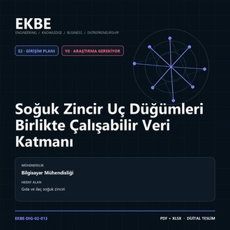 Soğuk Zincir Uç Düğümleri Birlikte Çalışabilir Veri Katmanı