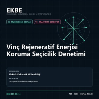 Vinç Rejeneratif Enerjisi Koruma Seçicilik Denetimi