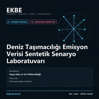 Deniz Taşımacılığı Emisyon Verisi Sentetik Senaryo Laboratuvarı
