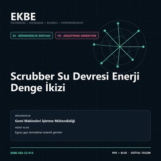 Scrubber Su Devresi Enerji Denge İkizi