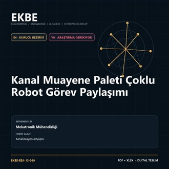 Kanal Muayene Paleti Çoklu Robot Görev Paylaşımı