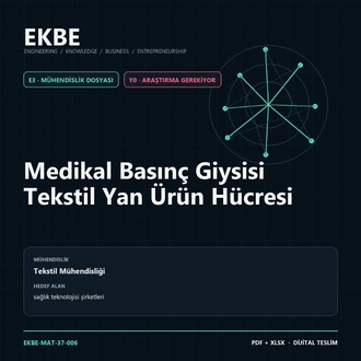 Medikal Basınç Giysisi Tekstil Yan Ürün Hücresi