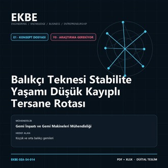 Balıkçı Teknesi Stabilite Yaşamı Düşük Kayıplı Tersane Rotası