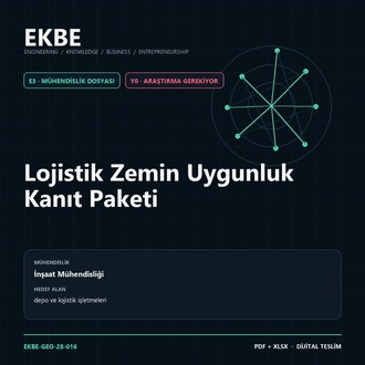 Lojistik Zemin Uygunluk Kanıt Paketi