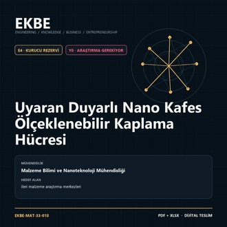 Uyaran Duyarlı Nano Kafes Ölçeklenebilir Kaplama Hücresi