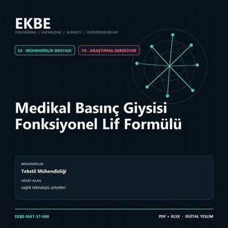 Medikal Basınç Giysisi Fonksiyonel Lif Formülü