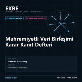 Mahremiyetli Veri Birleşimi Karar Kanıt Defteri