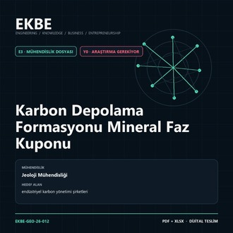 Karbon Depolama Formasyonu Mineral Faz Kuponu