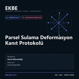 Parsel Sulama Deformasyon Kanıt Protokolü