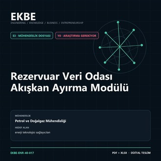Rezervuar Veri Odası Akışkan Ayırma Modülü