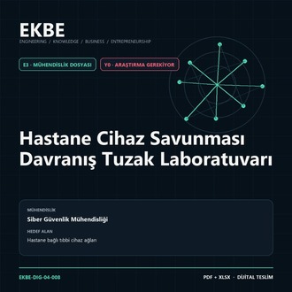 Hastane Cihaz Savunması Davranış Tuzak Laboratuvarı