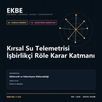 Kırsal Su Telemetrisi İşbirlikçi Röle Karar Katmanı
