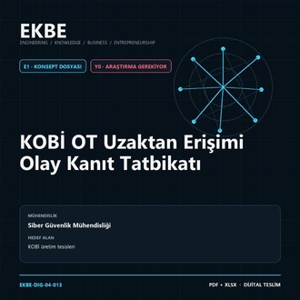 KOBİ OT Uzaktan Erişimi Olay Kanıt Tatbikatı
