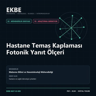 Hastane Temas Kaplaması Fotonik Yanıt Ölçeri
