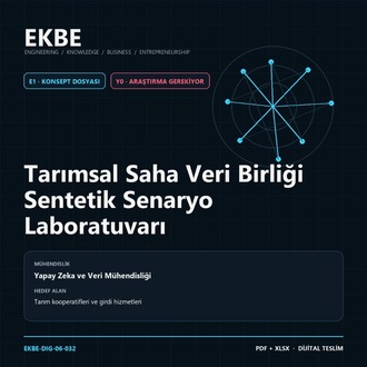 Tarımsal Saha Veri Birliği Sentetik Senaryo Laboratuvarı