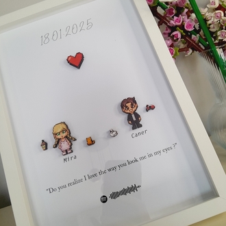 3 Boyutlu Mini Figür Tablo