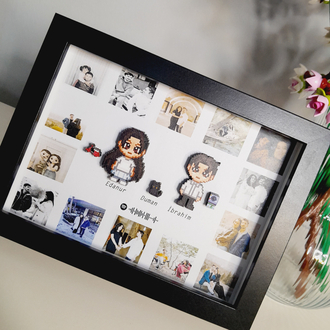 Kişiye Özel Fotoğraflı Mini Figür Tablo