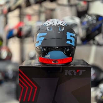 KYT TT-REVO KASK MASIA EDITION WINTER TEST MATT