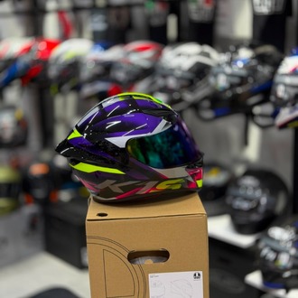 Agv K1 S Fastlap Black Purple Pink Kapalı Kask