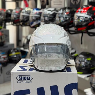 SHOEİ Z8 Beyaz Desenli