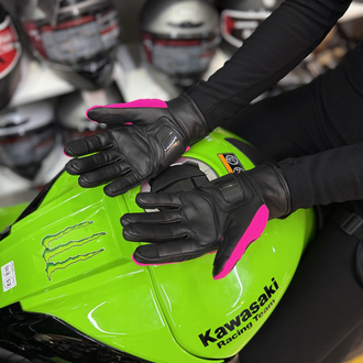 Alpinestars Kumaş Eldiveni Full Pembe