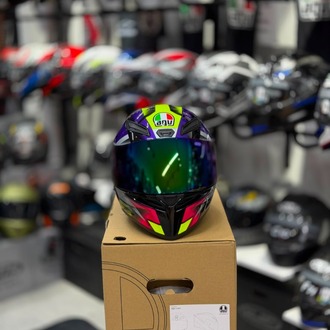 Agv K1 S Fastlap Black Purple Pink Kapalı Kask