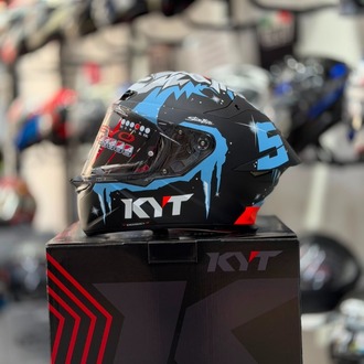 KYT TT-REVO KASK MASIA EDITION WINTER TEST MATT