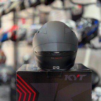 KYT TT-REVO KASK PLAIN MATT BLACK