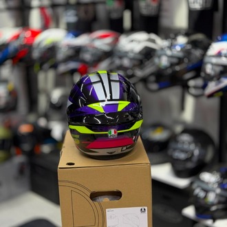 Agv K1 S Fastlap Black Purple Pink Kapalı Kask