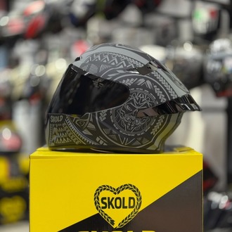 Skold Full Mat Mosaıc Kask