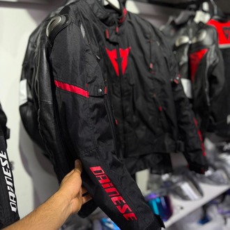 DAINESE KUMAŞ CEKETİ KIRMIZI