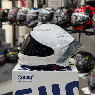 SHOEİ Z8 Beyaz Desenli