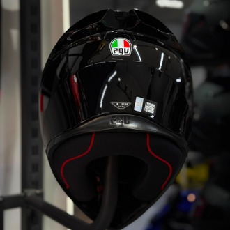 Agv K1 S Mono Black Kapalı Kask (AYNALI VİZÖR)
