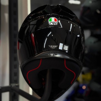 Agv K1 S Mono Black Kapalı Kask (MOR VİZÖR)