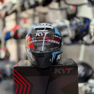 KYT TT-REVO KASK MASIA EDITION WINTER TEST MATT