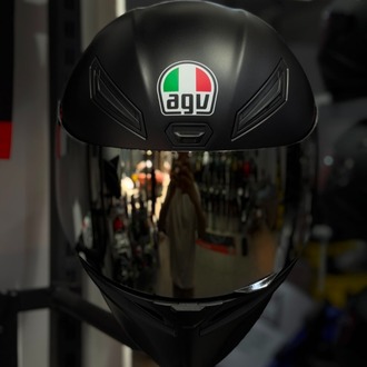 Agv K1S Mono Matt Black (Aynalı Vizör)