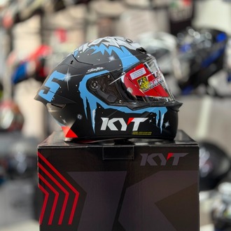 KYT TT-REVO KASK MASIA EDITION WINTER TEST MATT
